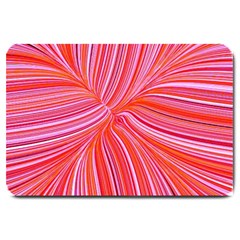 Electric Field Art Iii Large Doormat  by okhismakingart