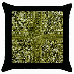 Electric Field Art Xix Throw Pillow Case (black) by okhismakingart