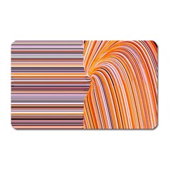 Electric Field Art Xxii Magnet (rectangular) by okhismakingart