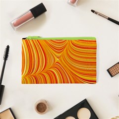 Electric Field Art Xxv Cosmetic Bag (xs) by okhismakingart