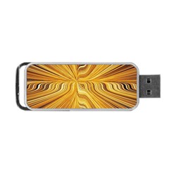 Electric Field Art Xxvi Portable Usb Flash (one Side) by okhismakingart