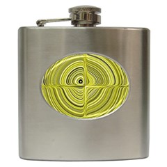 Electric Field Art Xxvii Hip Flask (6 Oz)