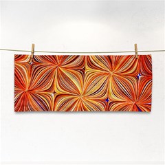 Electric Field Art Xlvi Hand Towel by okhismakingart