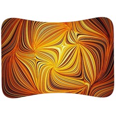 Electric Field Art Li Velour Seat Head Rest Cushion by okhismakingart