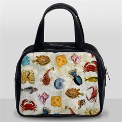 Sea World Vintage Pattern Classic Handbag (two Sides)