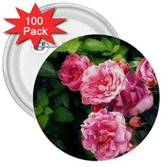 Summer Roses 3  Buttons (100 Pack)  by okhismakingart