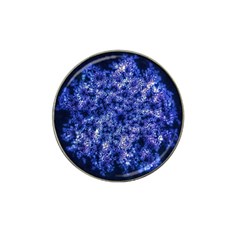 Queen Annes Lace In Blue Hat Clip Ball Marker (4 Pack) by okhismakingart