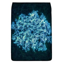 Queen Annes Lace In Neon Blue Removable Flap Cover (l)