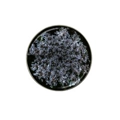 Queen Annes Lace In White Hat Clip Ball Marker (10 Pack) by okhismakingart