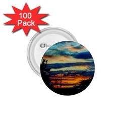 Blue Sunset 1 75  Buttons (100 Pack)  by okhismakingart