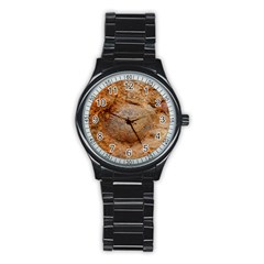 Shell Fossil Ii Stainless Steel Round Watch by okhismakingart