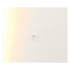 Hanging Spider Double Sided Flano Blanket (small) 