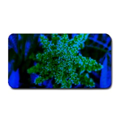 Blue And Green Sumac Bloom Medium Bar Mats by okhismakingart