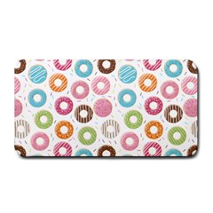 Donut Pattern With Funny Candies Medium Bar Mats by genx