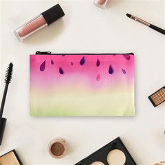 Watermelon Pastel Gradient Pink Watermelon Pastel Gradient Cosmetic Bag (small) by genx