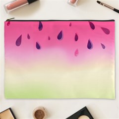 Watermelon Pastel Gradient Pink Watermelon Pastel Gradient Cosmetic Bag (xxxl) by genx