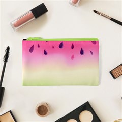 Watermelon Pastel Gradient Pink Watermelon Pastel Gradient Cosmetic Bag (xs) by genx