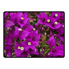 Bougainvillea  Fleece Blanket (small) by okhismakingart