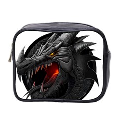 Dragon City Mini Toiletries Bag (two Sides) by Sudhe