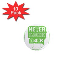 Never Look Back 1  Mini Magnet (10 Pack)  by Melcu