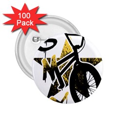 Bmx 2 25  Buttons (100 Pack)  by Melcu