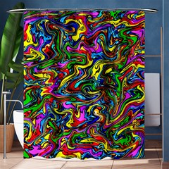 Graffiti 3 2 Shower Curtain 60  X 72  (medium)  by ArtworkByPatrick