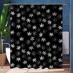 Weed Pattern Shower Curtain 60  X 72  (medium) 