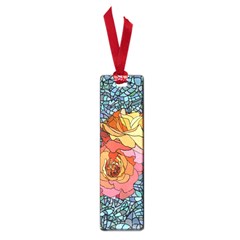 Pattern Rose Yellow Background Small Book Marks