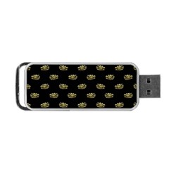 Dragon Head Motif Pattern Design Portable Usb Flash (one Side) by dflcprintsclothing