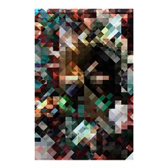 Abstract Texture Desktop Shower Curtain 48  X 72  (small) 