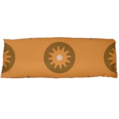 Flowers Screws Rounds Circle Body Pillow Case (dakimakura)