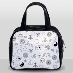 Witchcraft Symbols  Classic Handbag (two Sides)