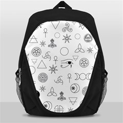 Witchcraft Symbols  Backpack Bag by Valentinaart