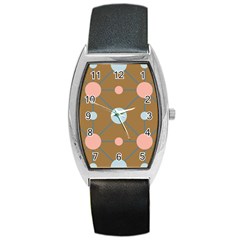 Planets Planet Around Rounds Barrel Style Metal Watch