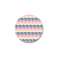 Seamless Pattern Background Block Pink Golf Ball Marker