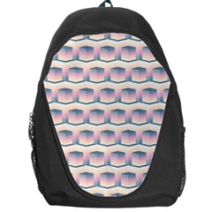 Seamless Pattern Background Cube Backpack Bag