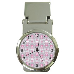 Seamless Pattern Background Money Clip Watches