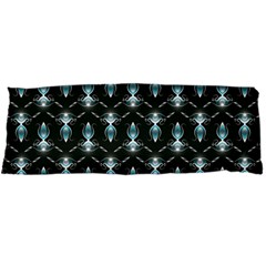 Seamless Pattern Background Black Body Pillow Case Dakimakura (two Sides)