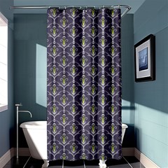 Seamless Pattern Background Fleu Shower Curtain 36  X 72  (stall) 