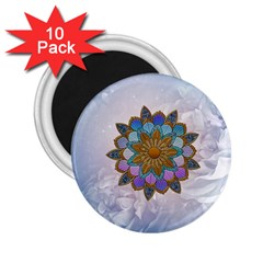 Wonderful Mandala 2 25  Magnets (10 Pack)  by FantasyWorld7