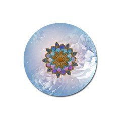 Wonderful Mandala Magnet 3  (round) by FantasyWorld7