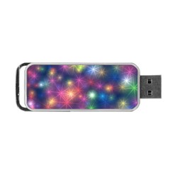 Abstract Background Graphic Space Portable Usb Flash (two Sides)