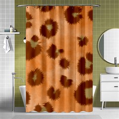 Seamless Tile Background Abstract Shower Curtain 48  X 72  (small) 