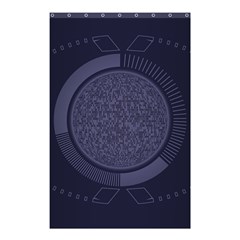 Technology Eye Shower Curtain 48  X 72  (small) 