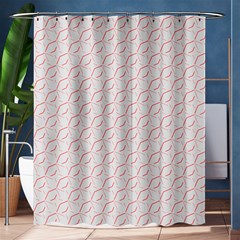 Wallpaper Abstract Pattern Graphic Shower Curtain 60  X 72  (medium) 