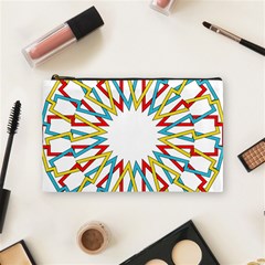 Wheel Complex Symbol Mandala Cosmetic Bag (medium)