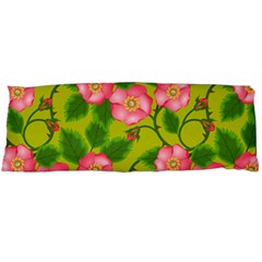 Roses Flowers Pattern Bud Pink Body Pillow Case (dakimakura)