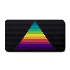 Background Rainbow Stripes Bright Medium Bar Mats by Pakrebo