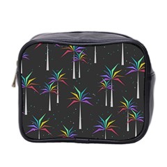 Background Flora Trees Palm Mini Toiletries Bag (two Sides) by Pakrebo