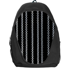 Chains Black Design Metal Iron Backpack Bag